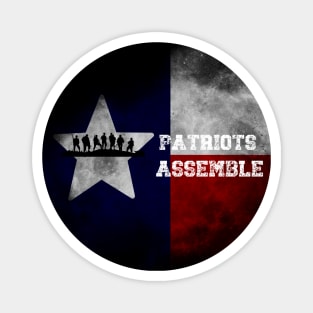 Patriots Assemble Magnet